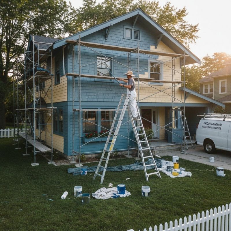 Exterior Building Painting
