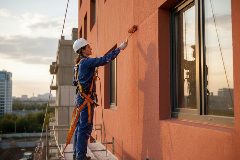 Exterior Building Painting
